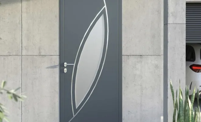 Porte d'entrée en aluminium SENDAI